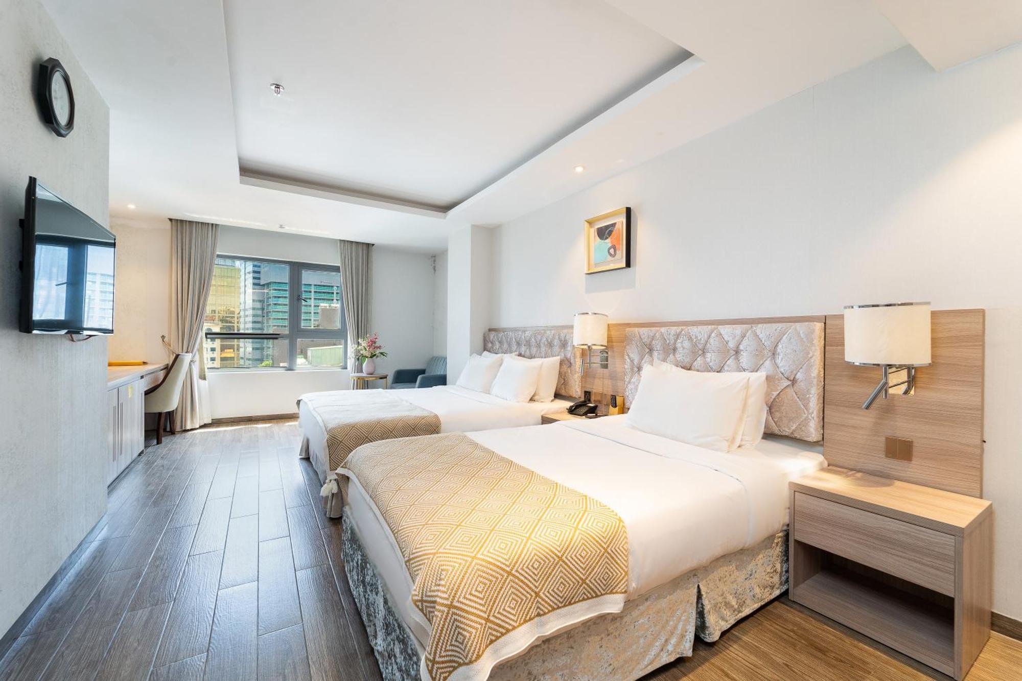 Nicecy Hotel Suites & Spa Cidade de Ho Chi Minh Exterior foto